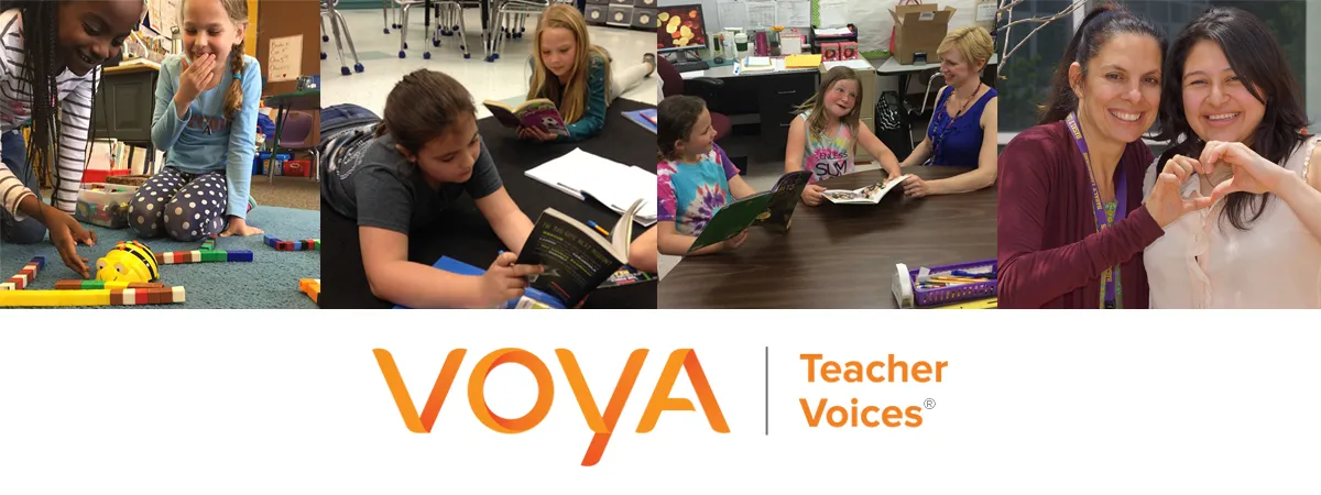 Voya Teacher Voices logo