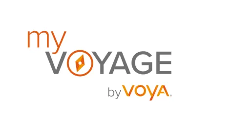 Logo for myVoyage by Voya.