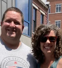 David Malay and Alison Gaudette David Malay and Alison Gaudette