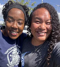 Dr. Mary Bonnetty and Markie Belmodis
