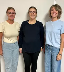 Krysta Coy, Kate Ackerman and Jamie Axlund